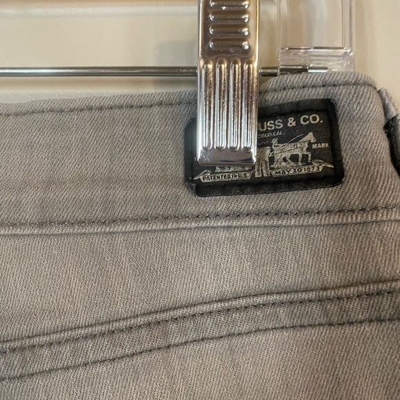 Ladies Levi’s Black Label grey jeans size 30 - Picture 4 of 8